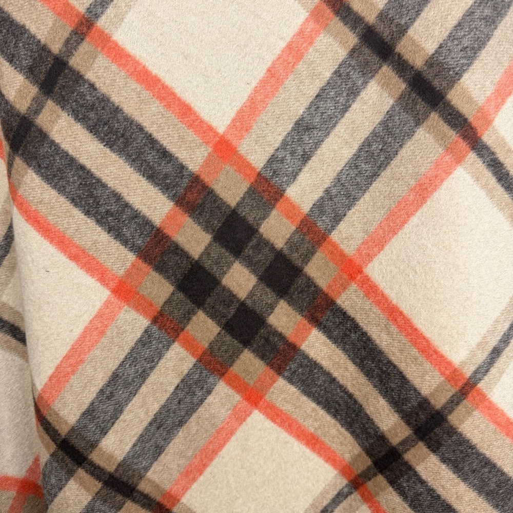 Chadwick’s Of Boston Plaid Midi Brown Wool Blend Skirt Academia Preppy Size 6 - Picture 8 of 10